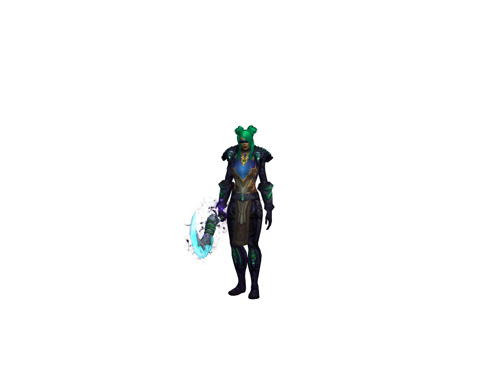 Flay 3D character render