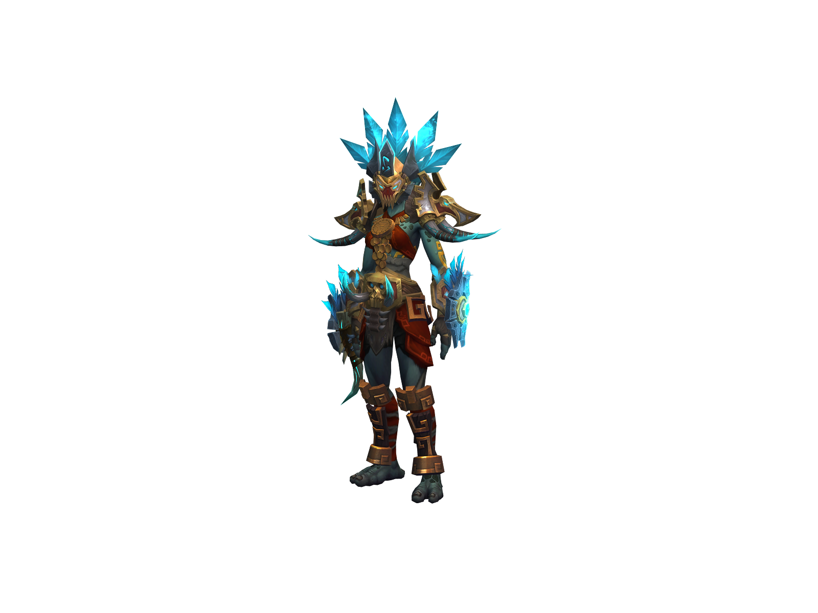 Rakira 3D character render