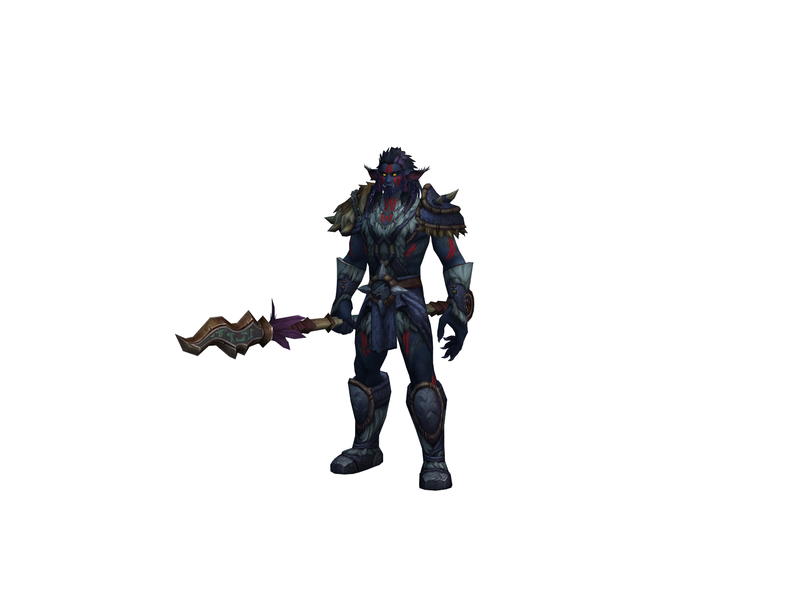 Reisho 3D character render