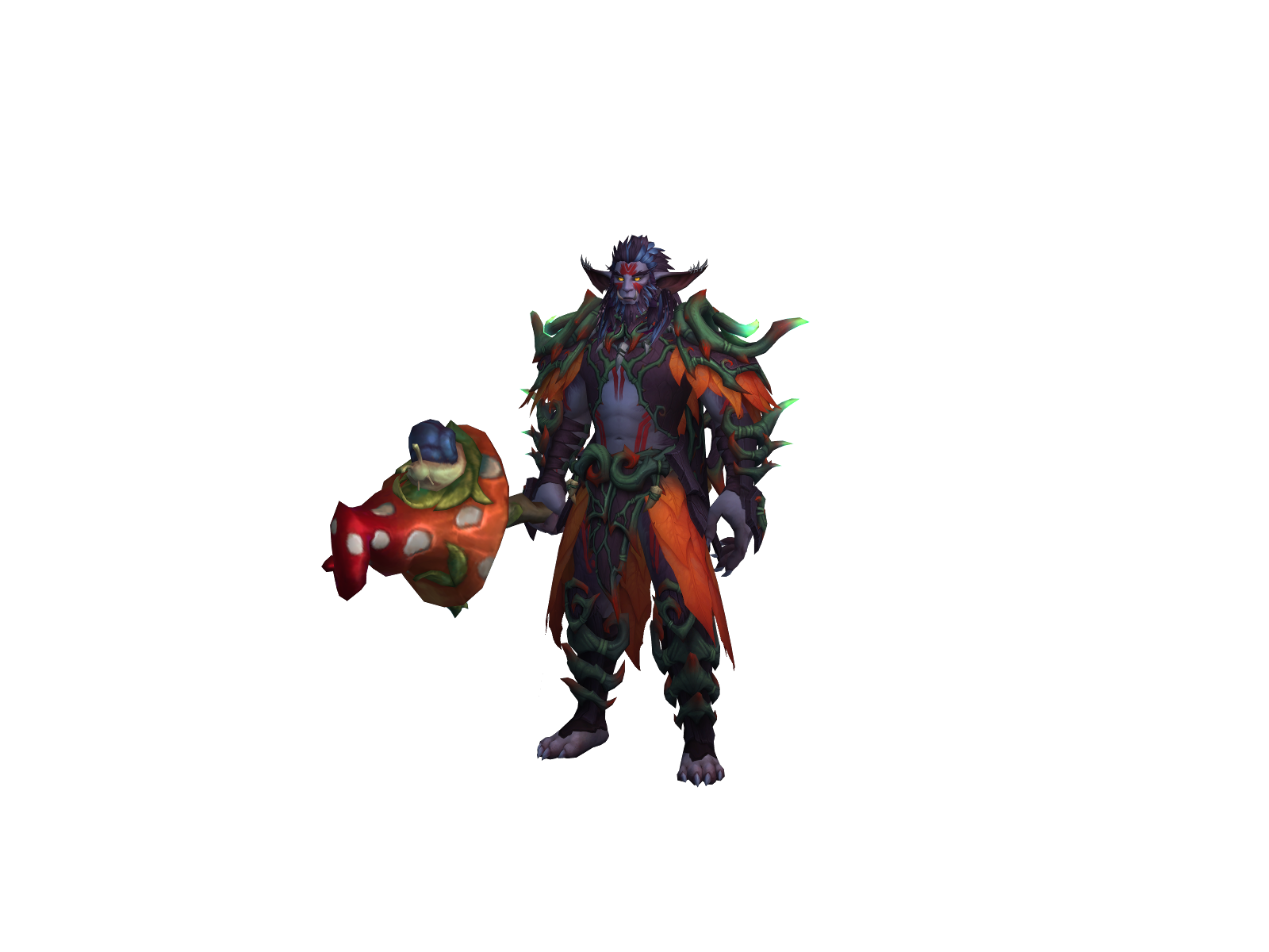 Tahr 3D character render