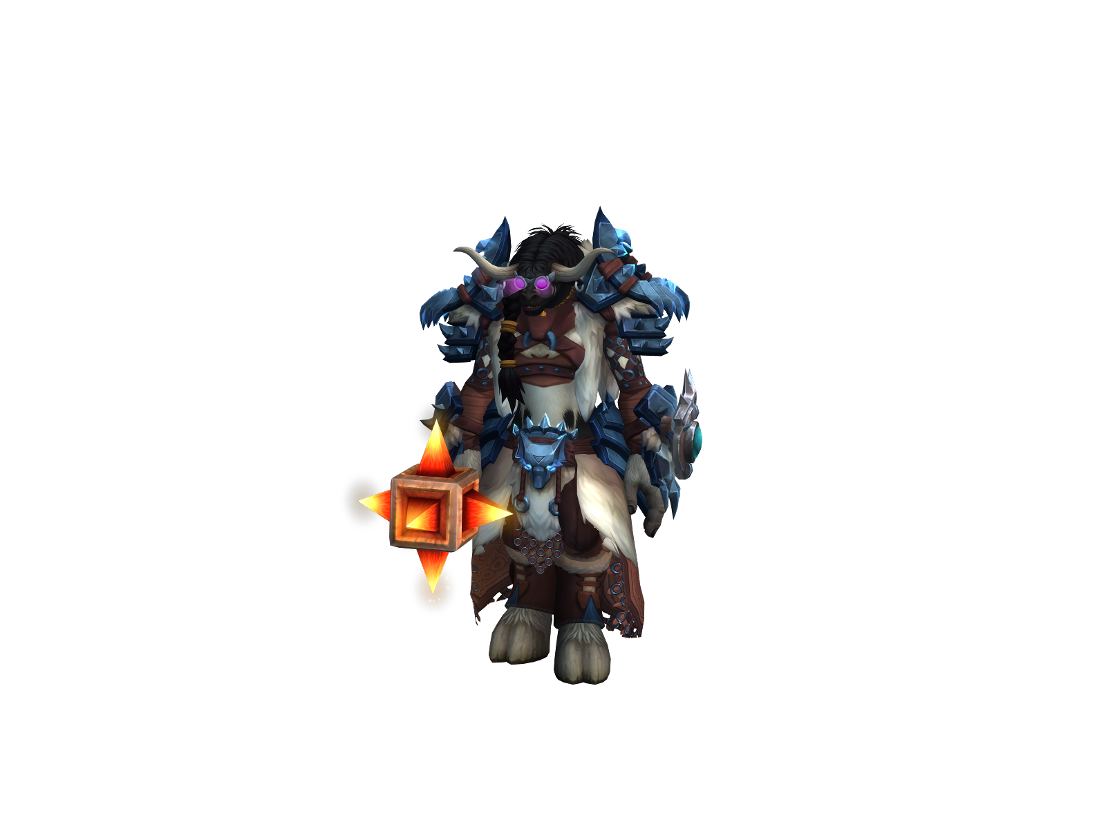 Fagar 3D character render