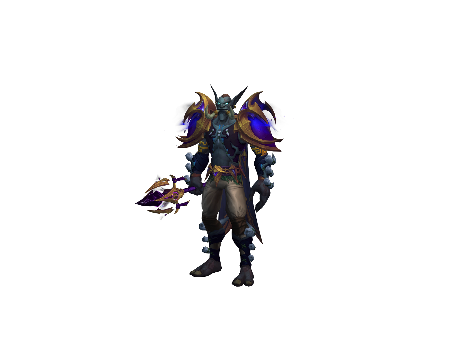 Djando 3D character render