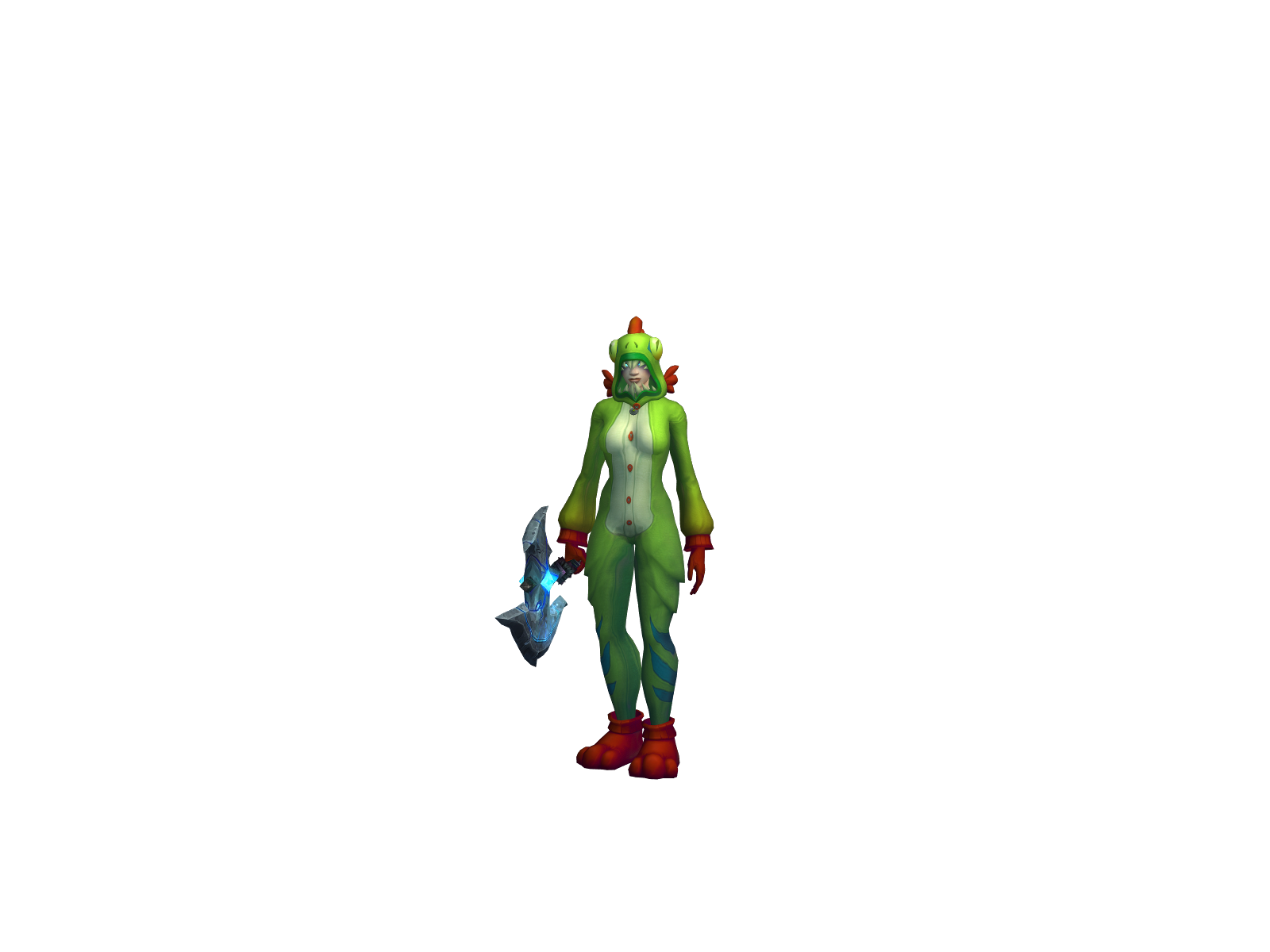 Wech 3D character render