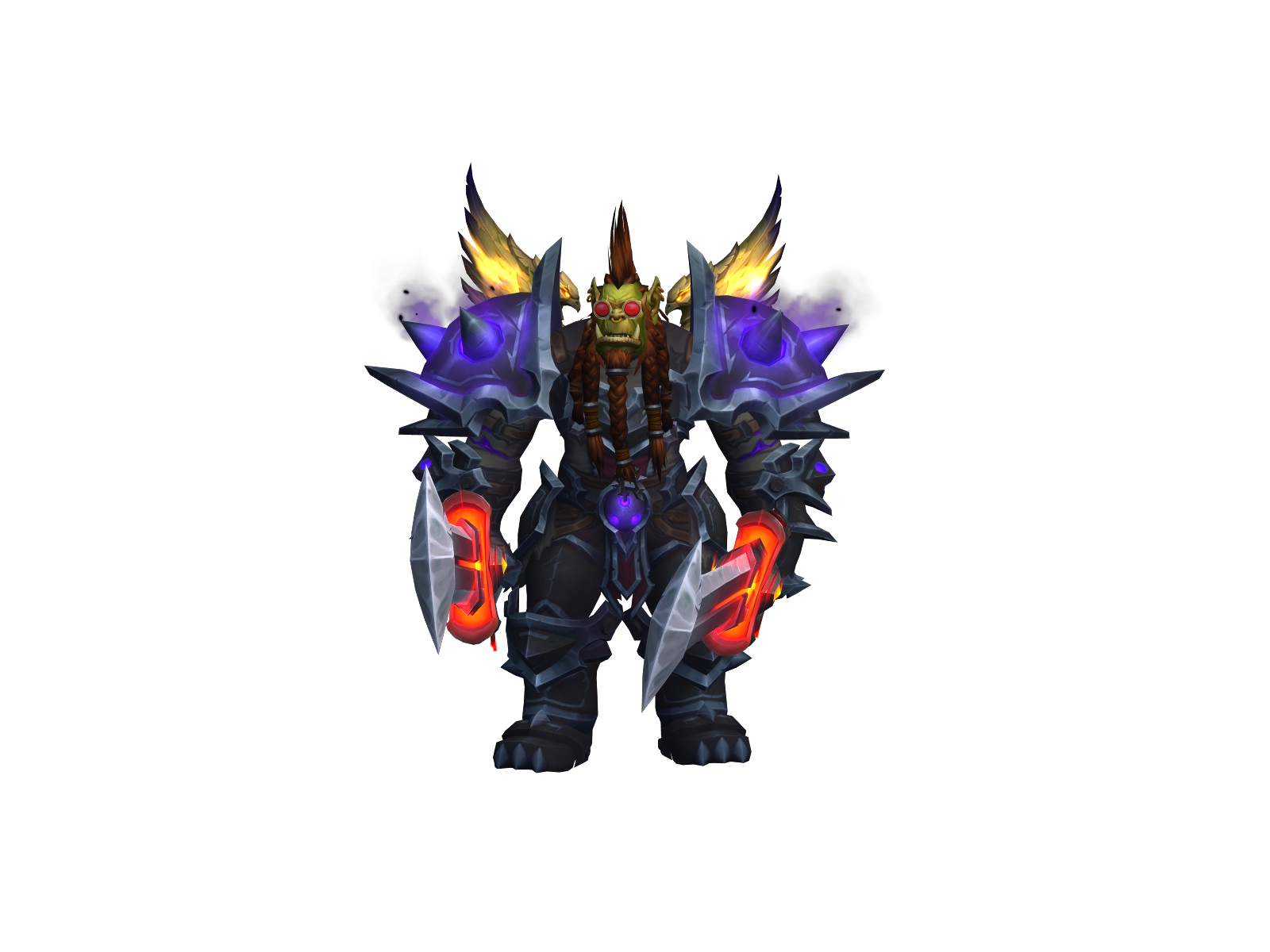 Tharalctos 3D character render