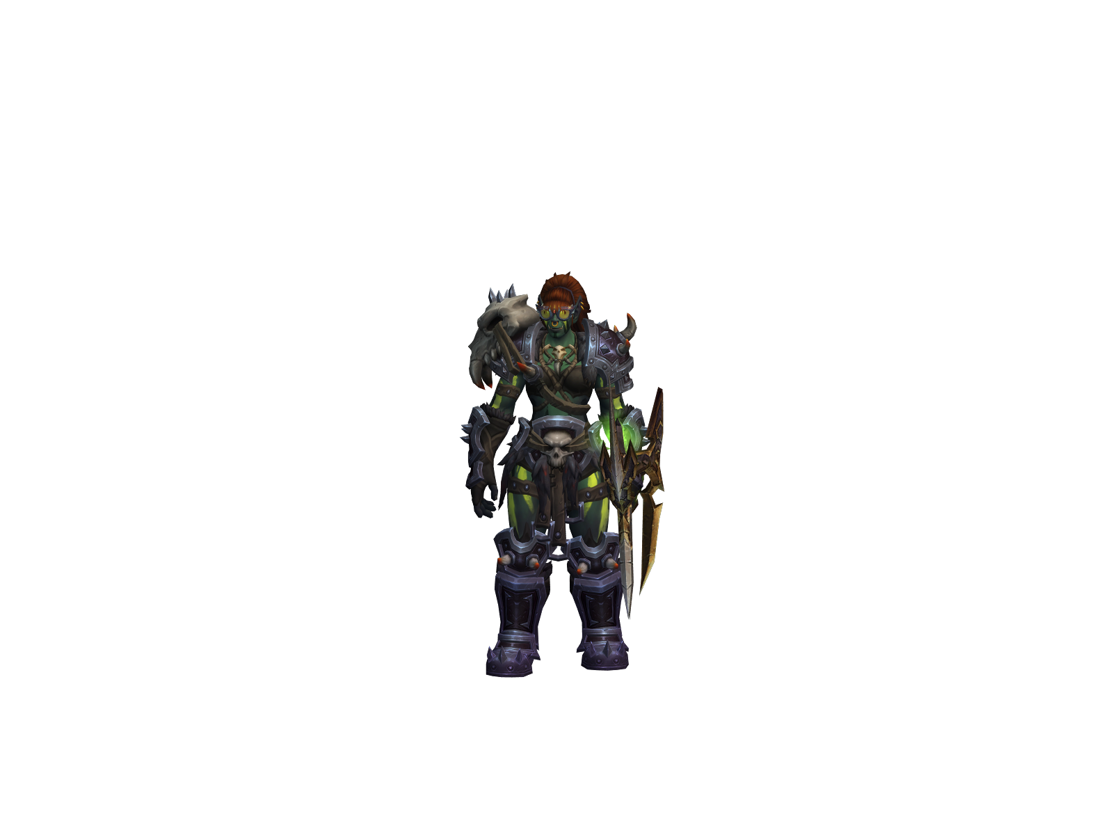 Cianurarrow 3D character render