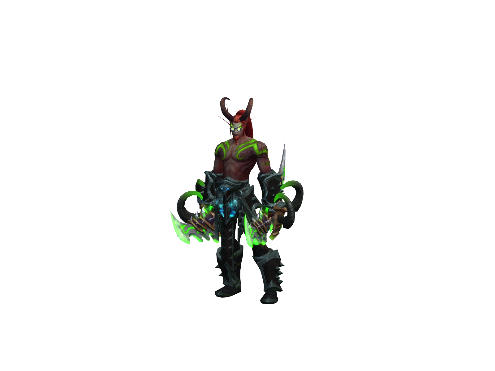 Argosk 3D character render