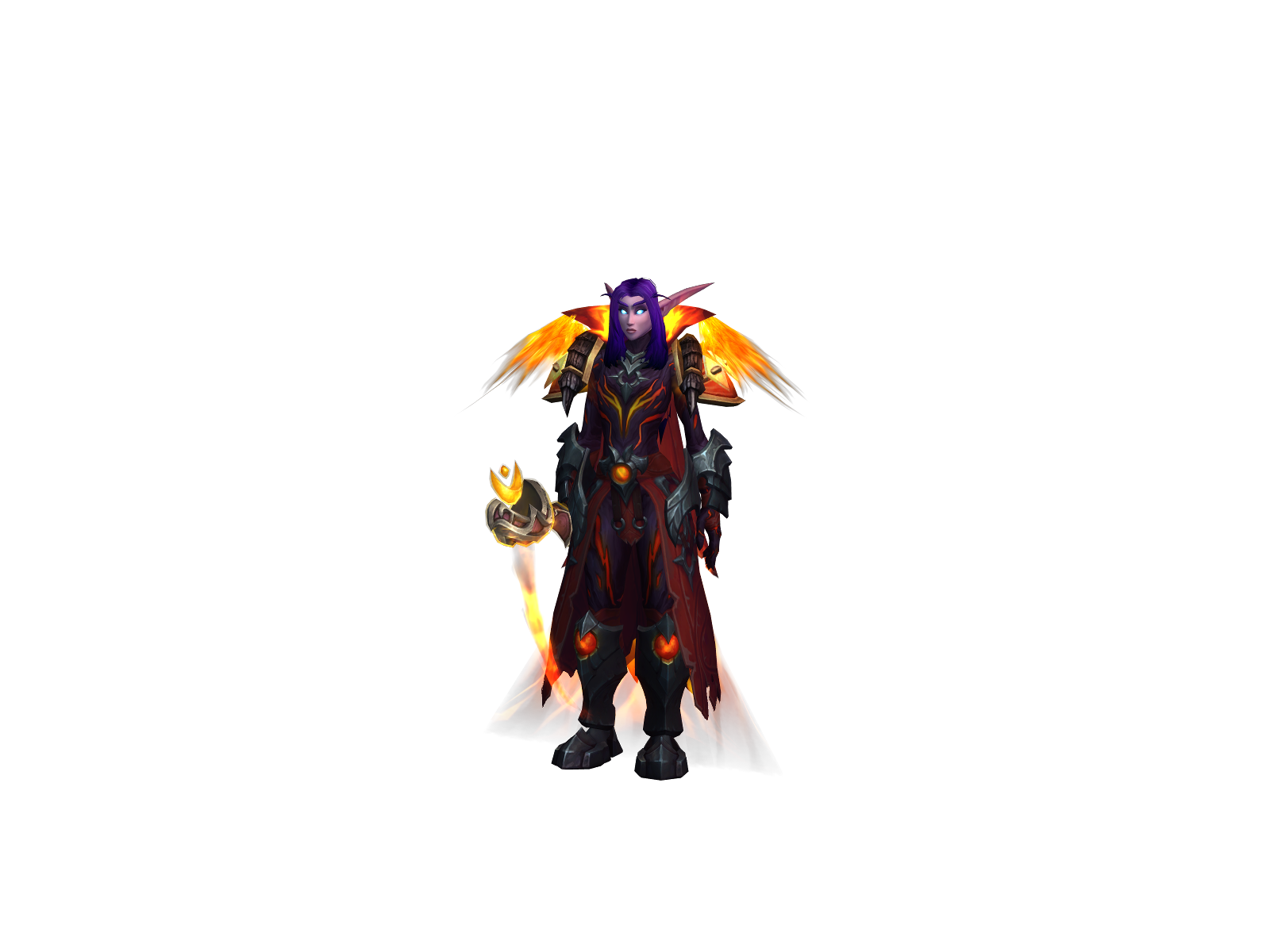 Elunita 3D character render