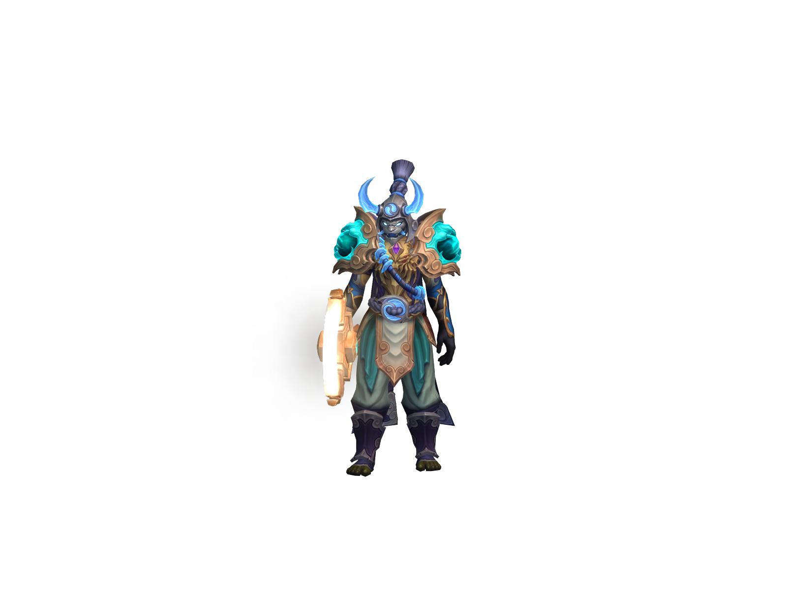 Phyromonky 3D character render