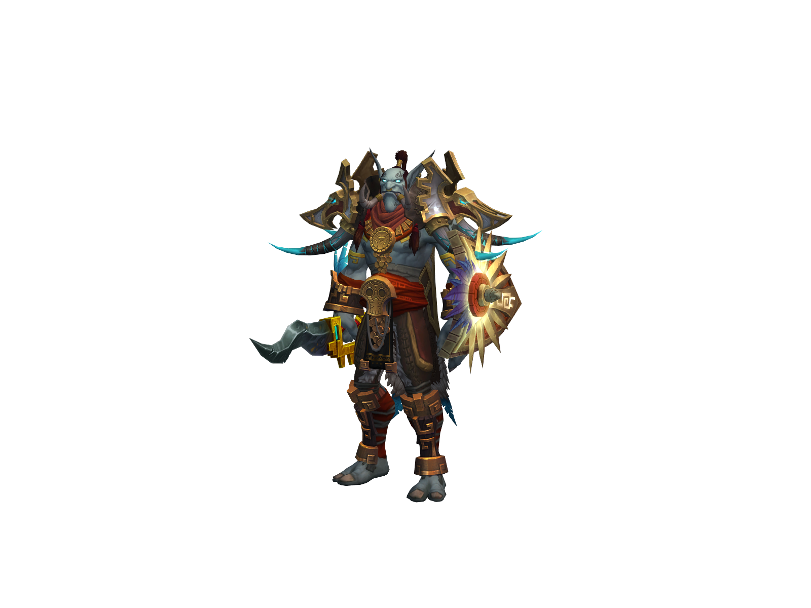 Owan 3D character render