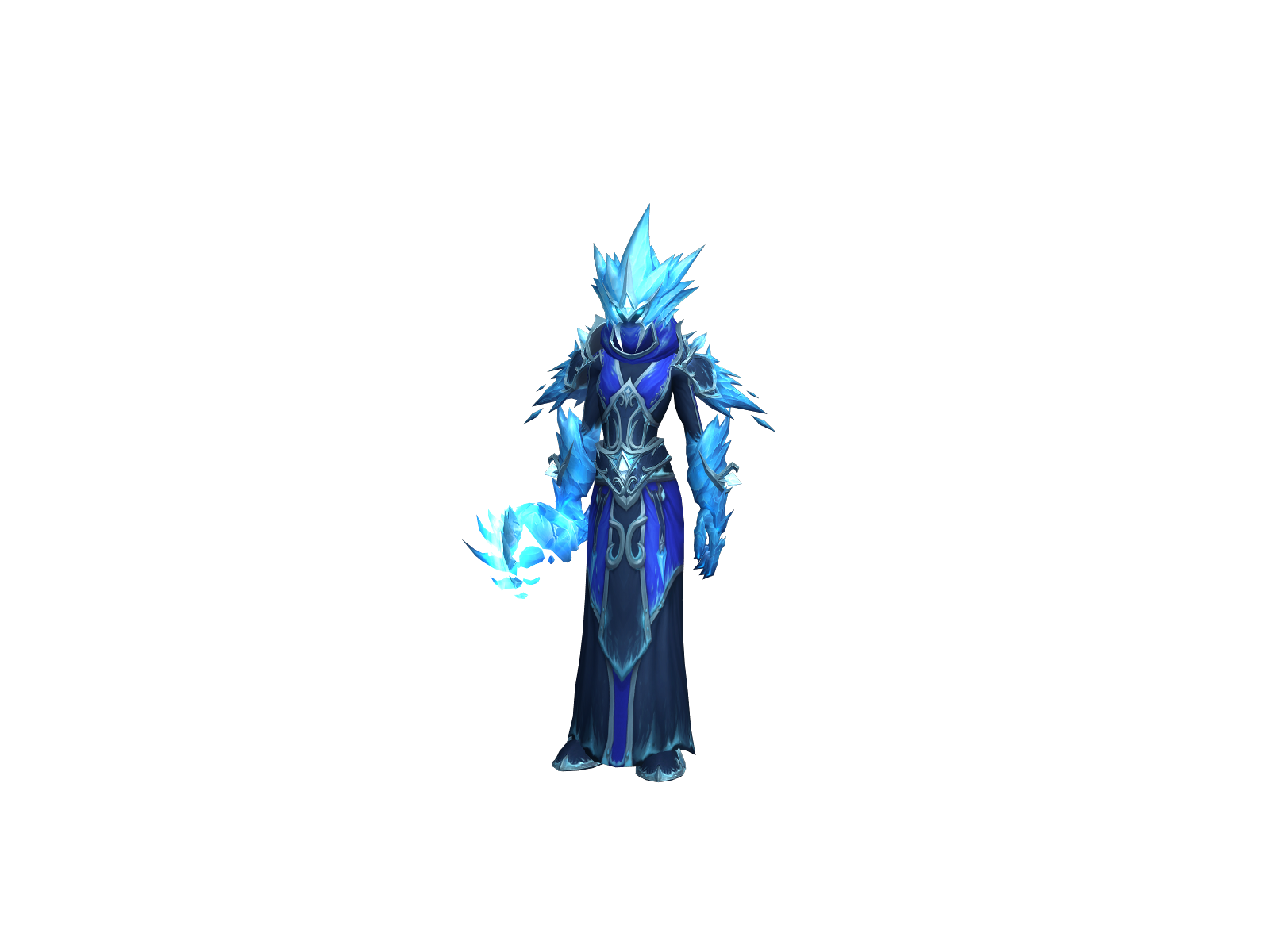 Webs 3D character render