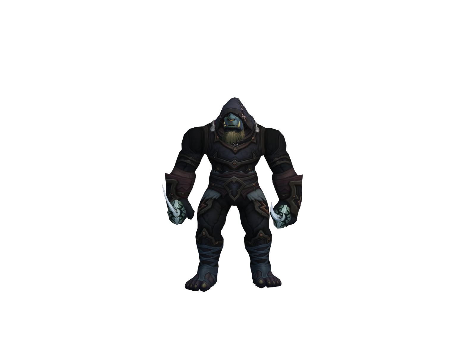Grover 3D character render