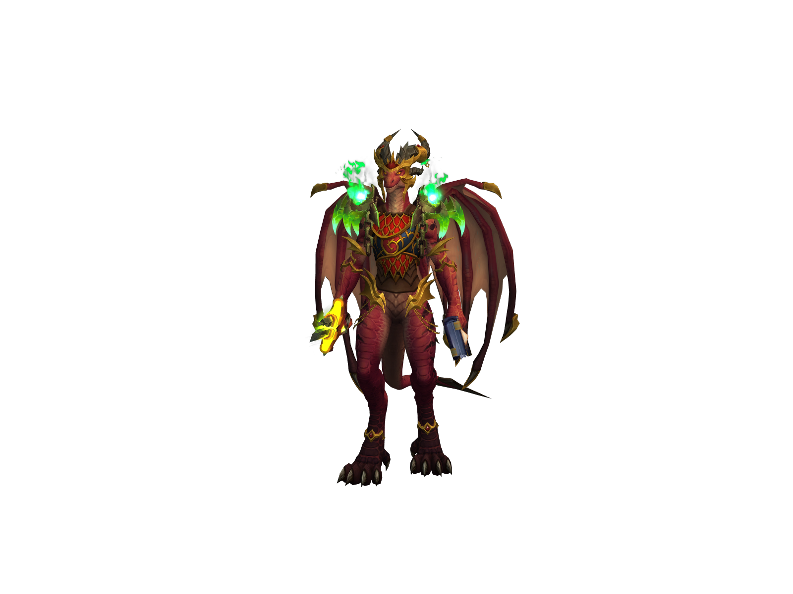 Dexcessa 3D character render