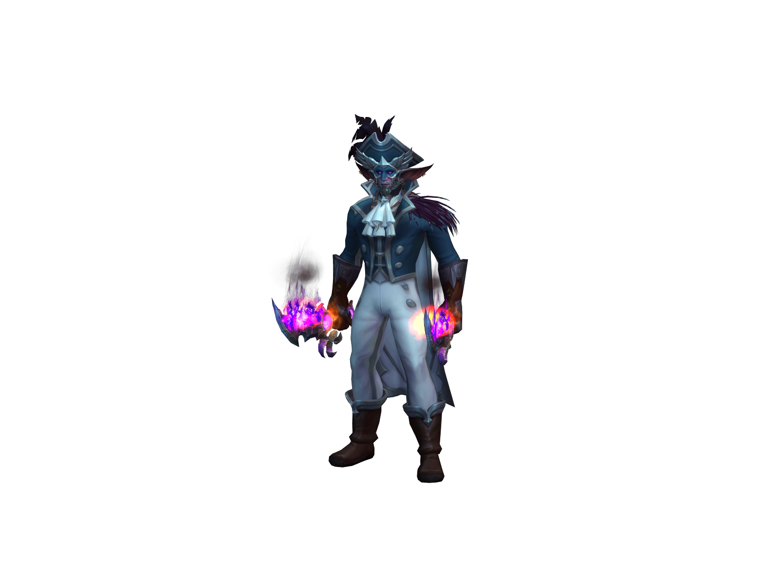 Blindeaswood 3D character render