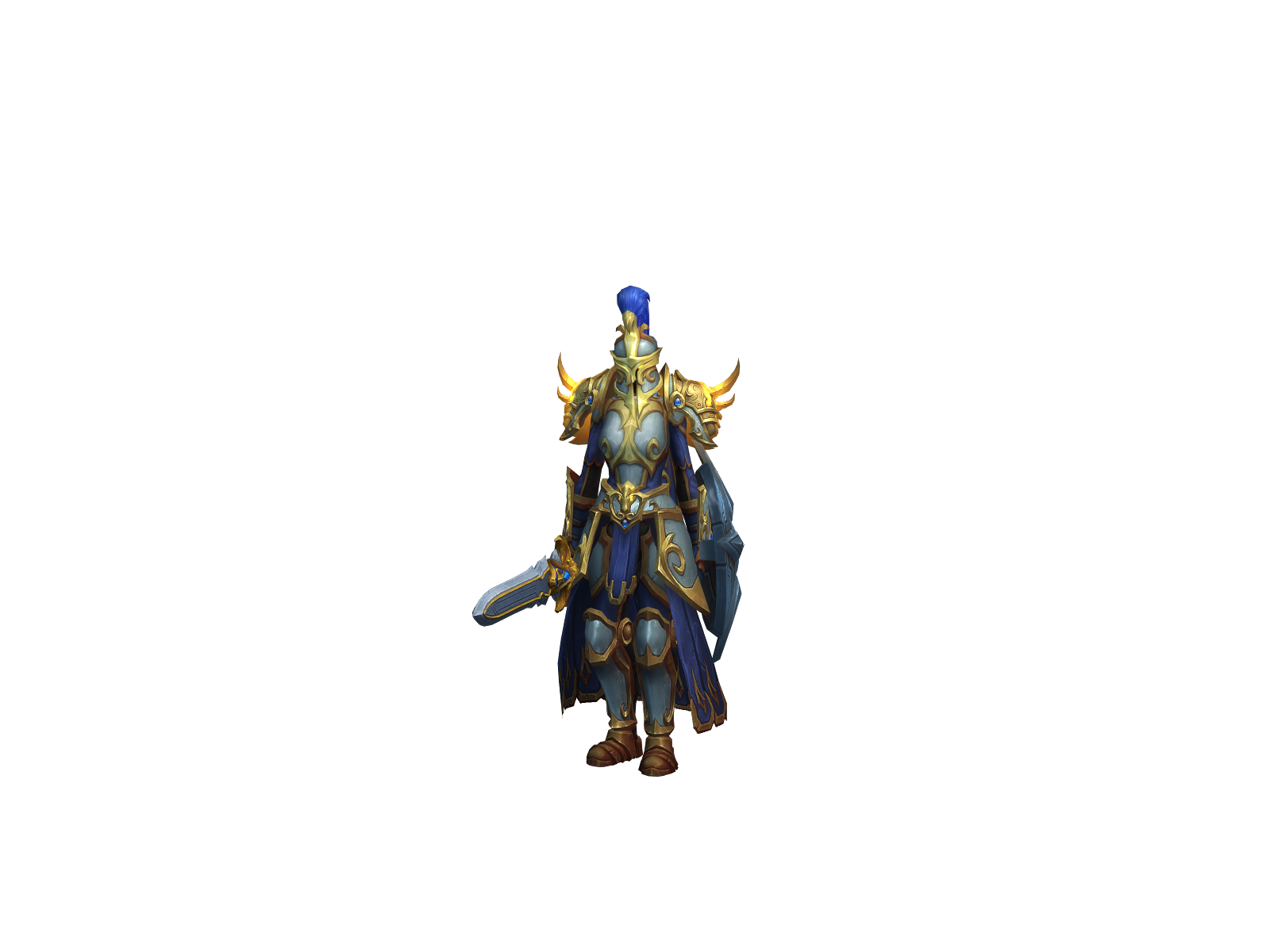 Izur 3D character render