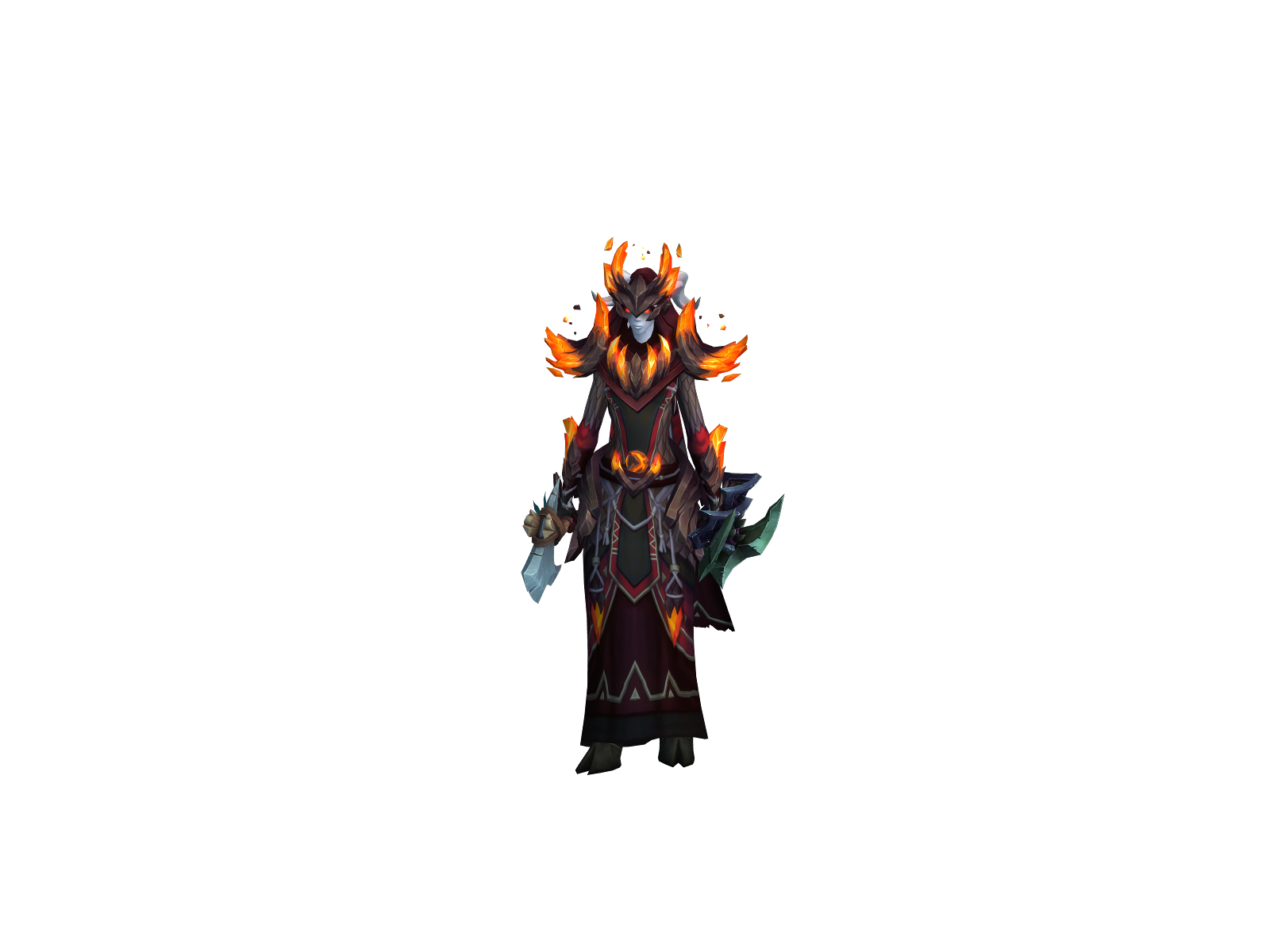 Lilliany 3D character render