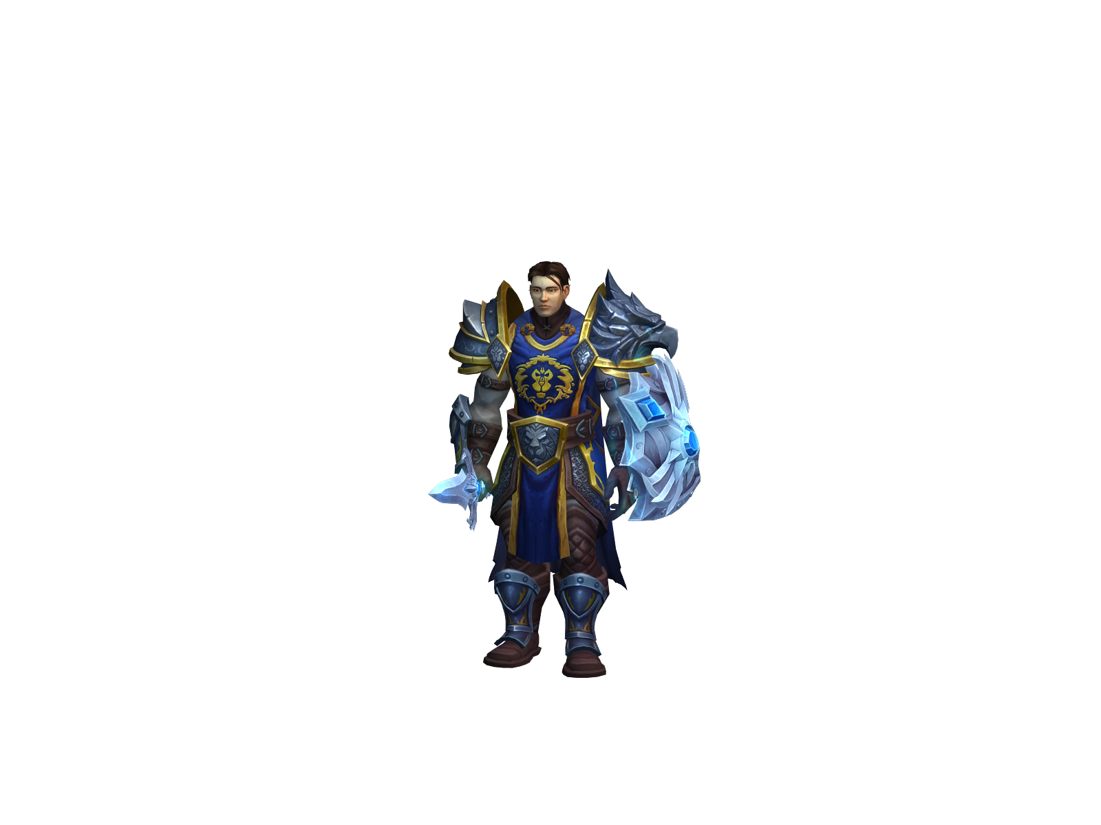 Koch 3D character render