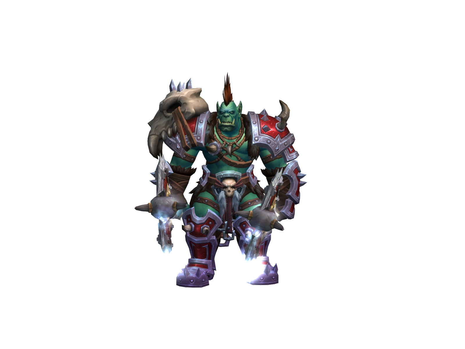 Redyeyes 3D character render