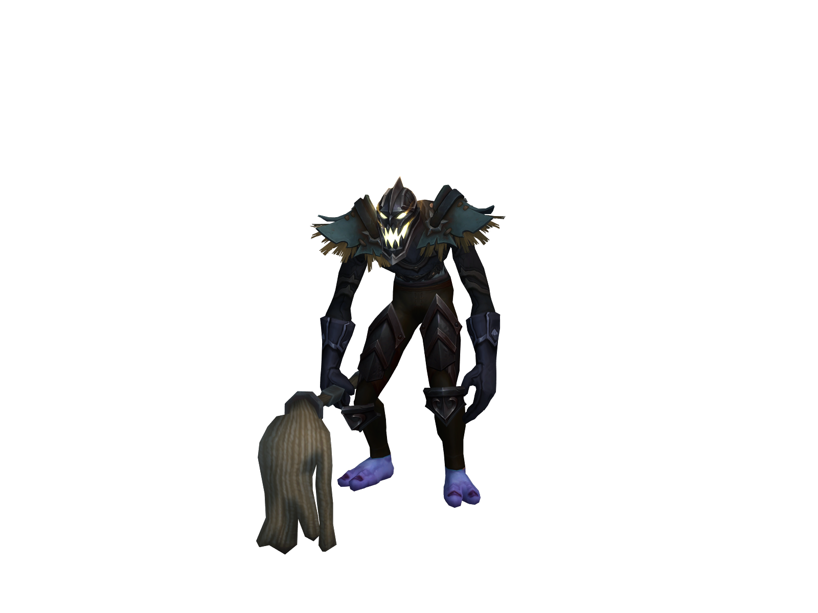 Torall 3D character render