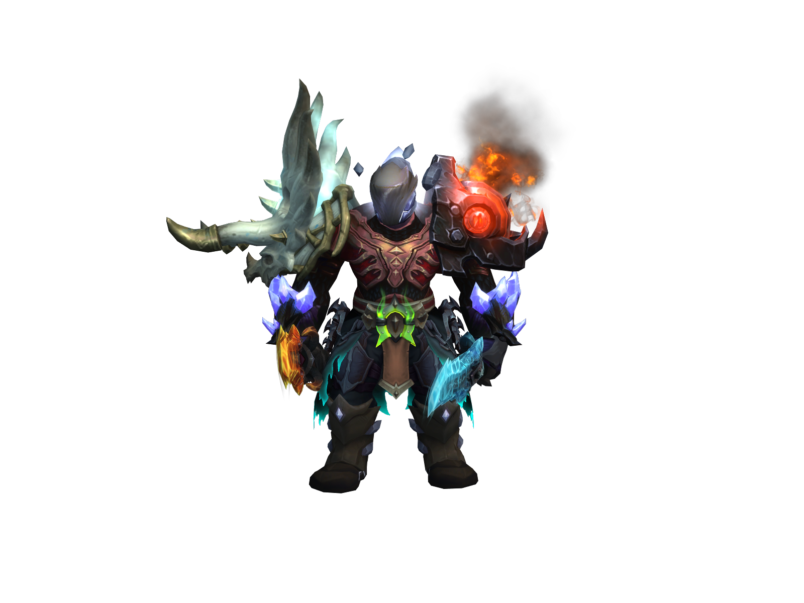 Scrow 3D character render
