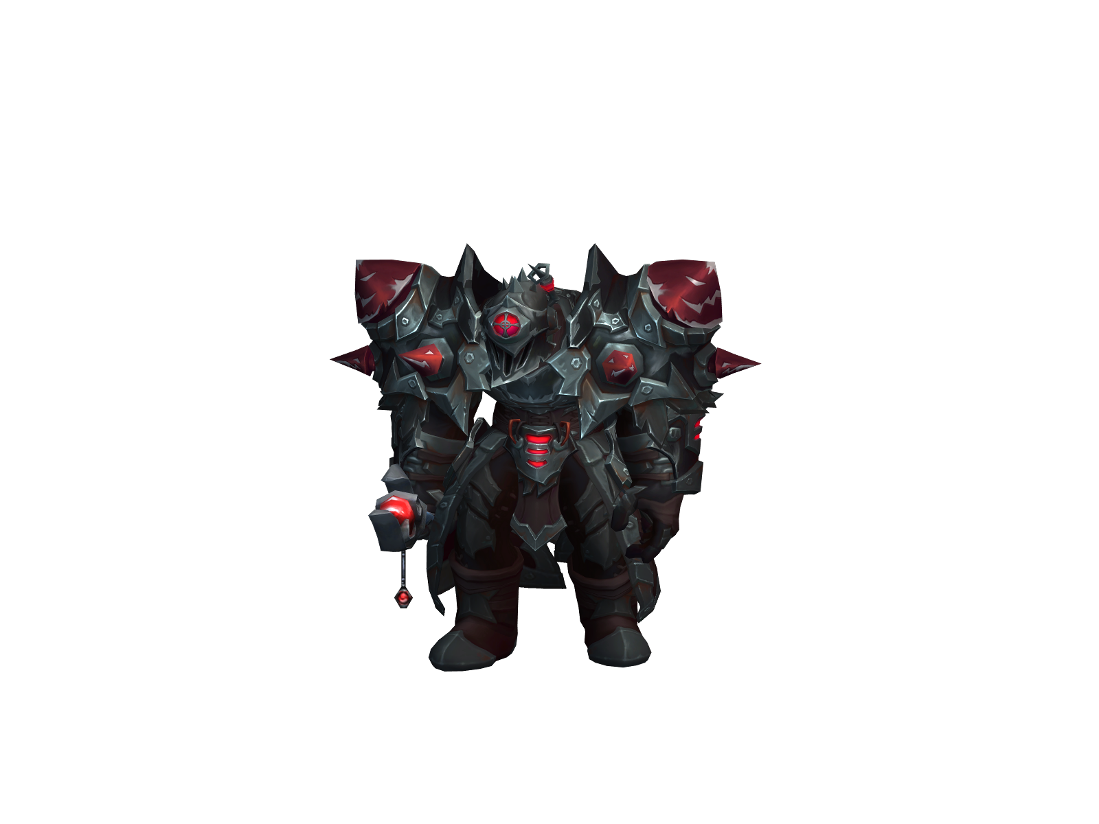 mahrgrïm 3D character render
