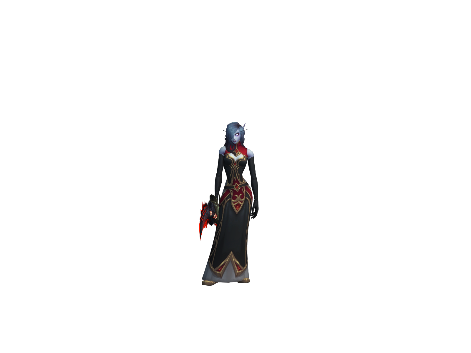 Lüdivine 3D character render