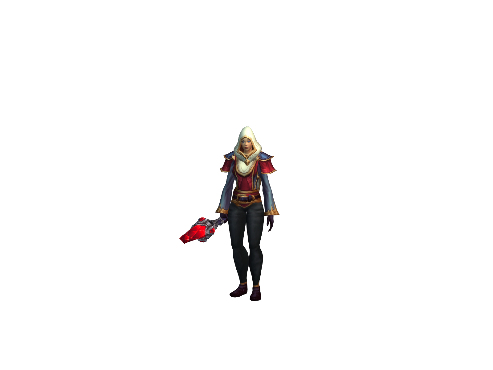 Christale 3D character render