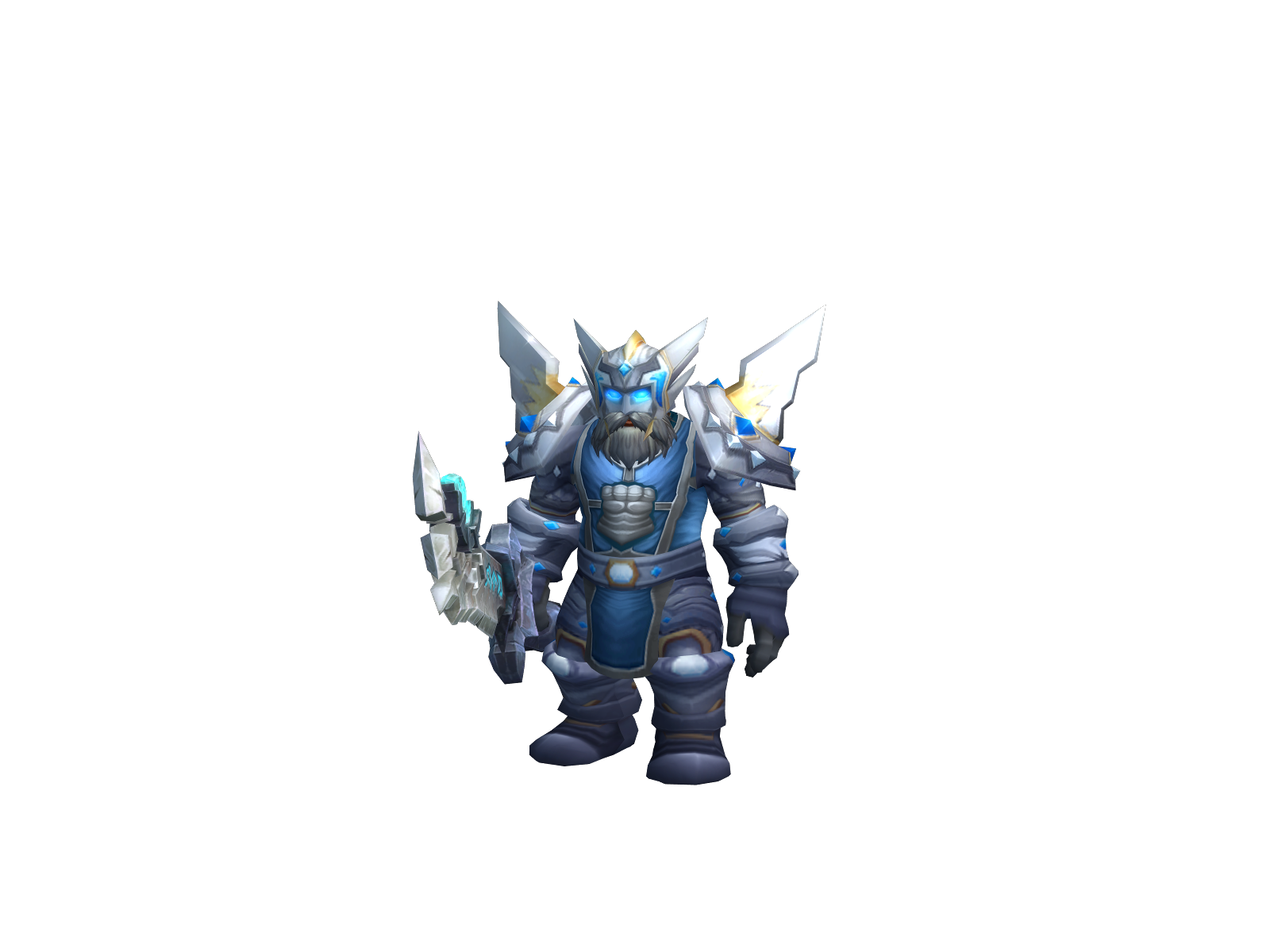 Aodren 3D character render