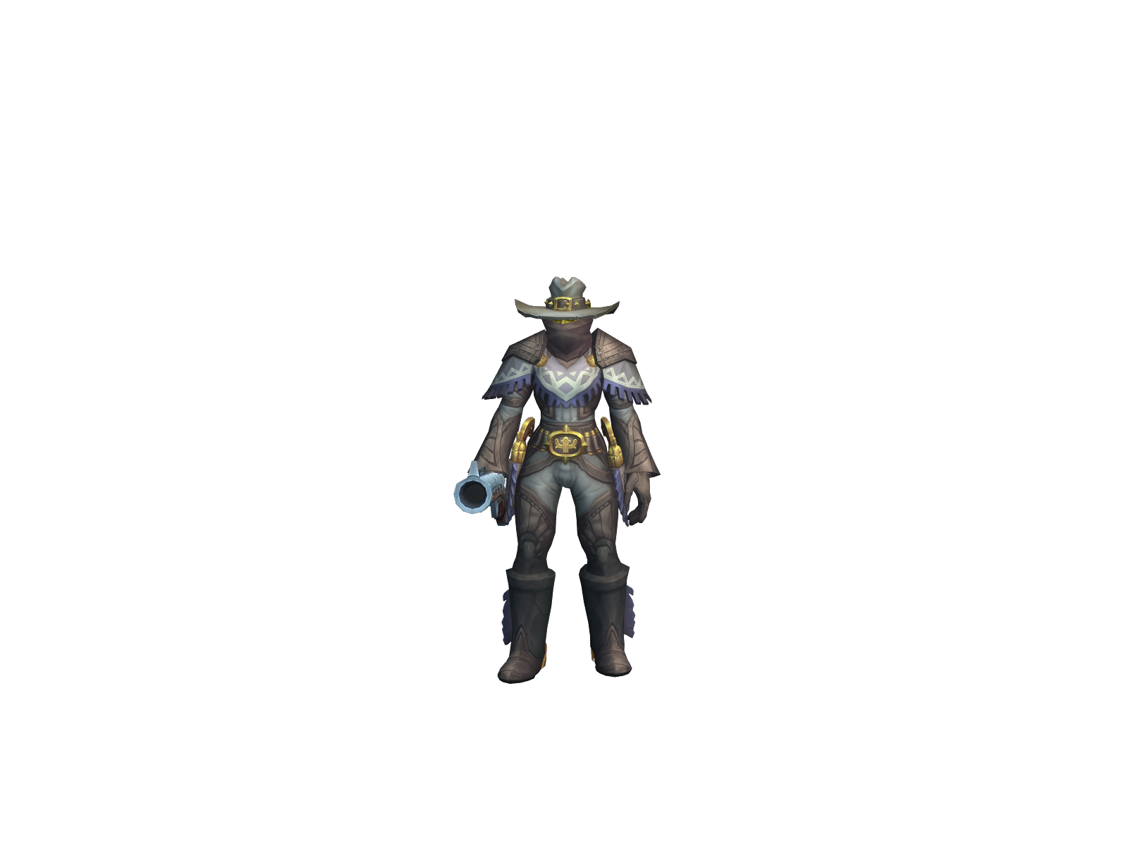 Dreampolice 3D character render
