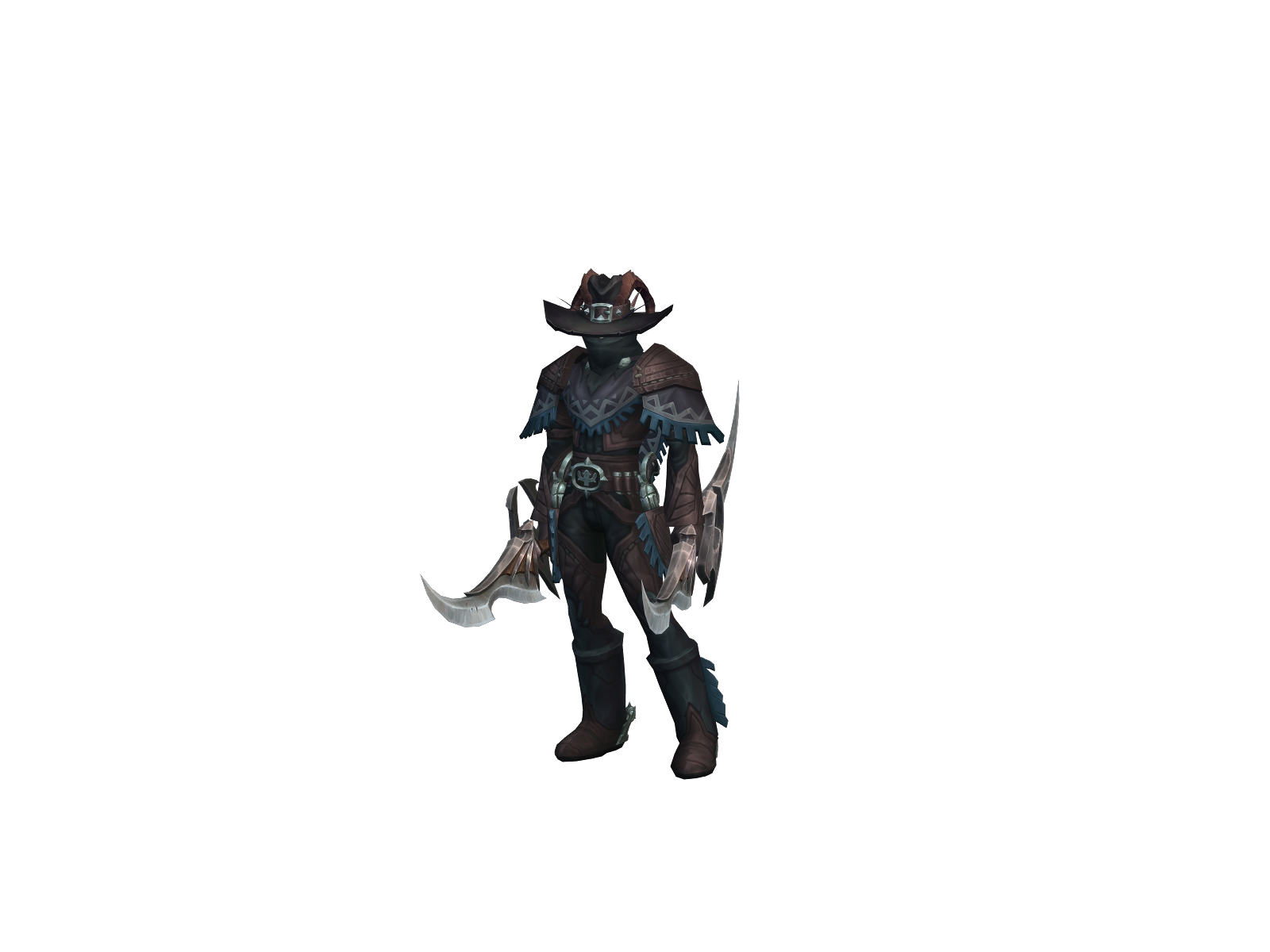Shabriri 3D character render