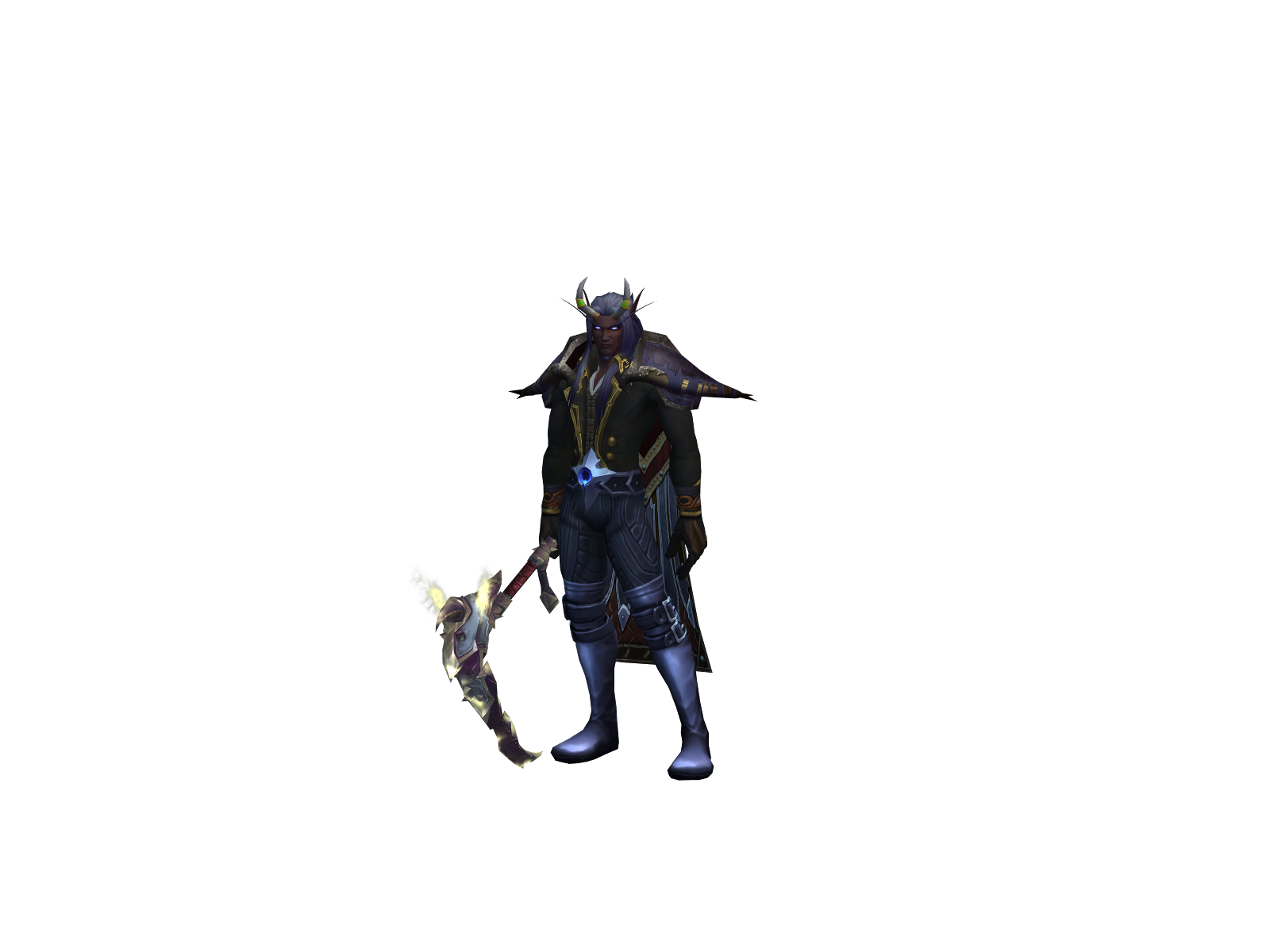Thanos 3D character render