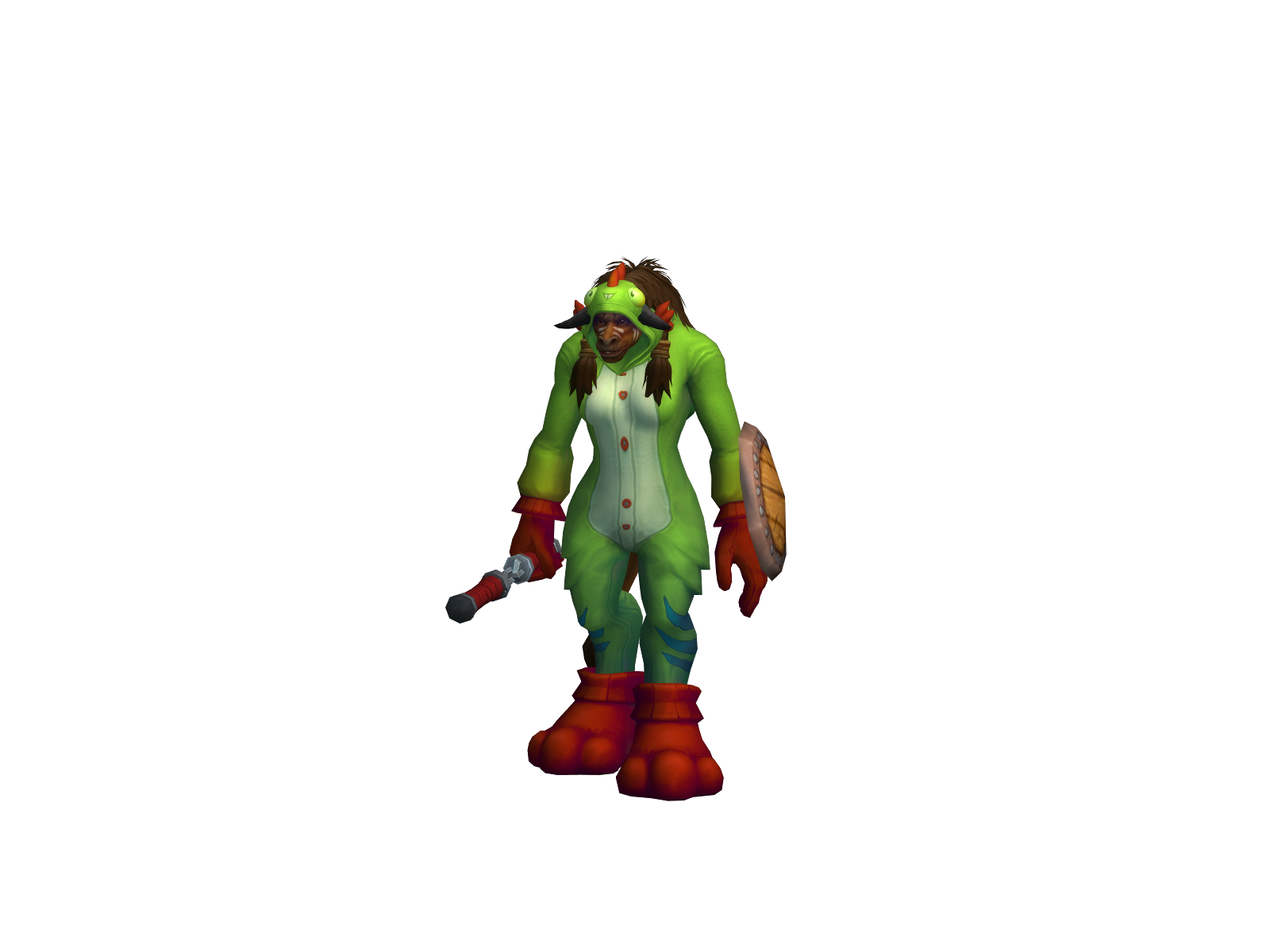 Nikoline 3D character render