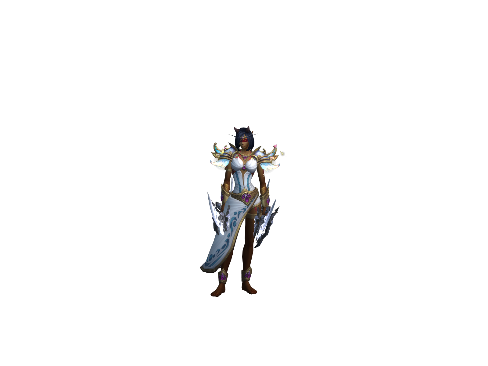 Zyw 3D character render