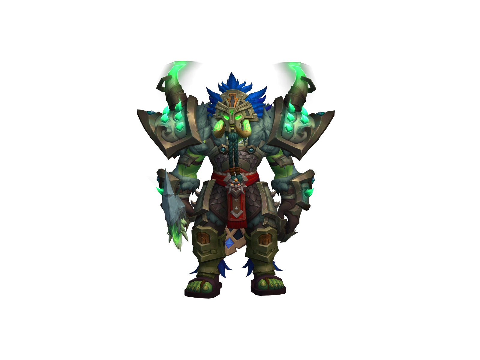 Isopussi 3D character render