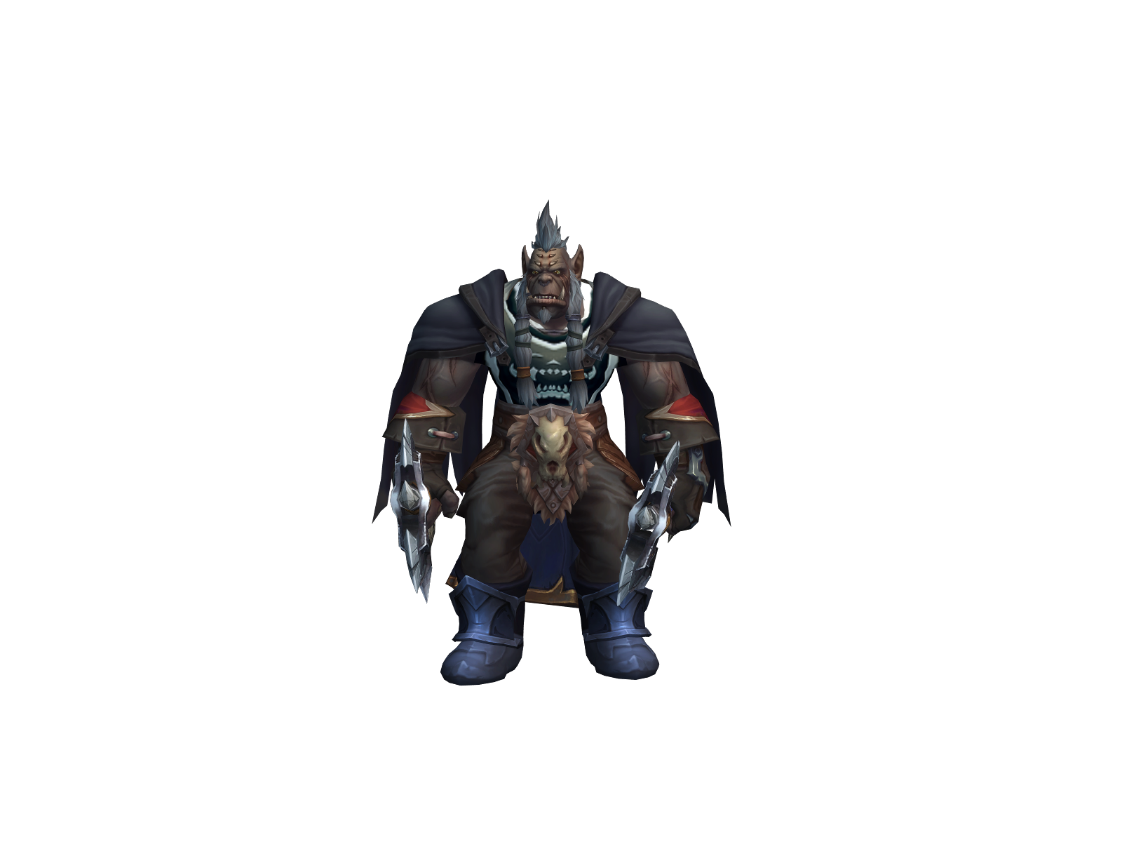 Ázah 3D character render