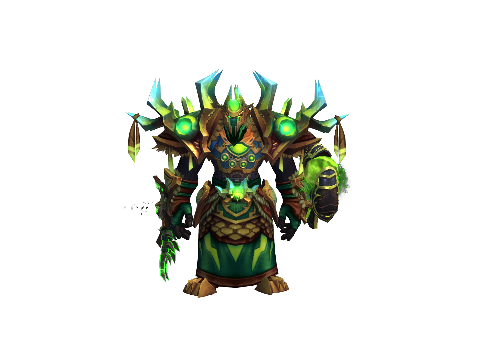 Fuglyorc 3D character render