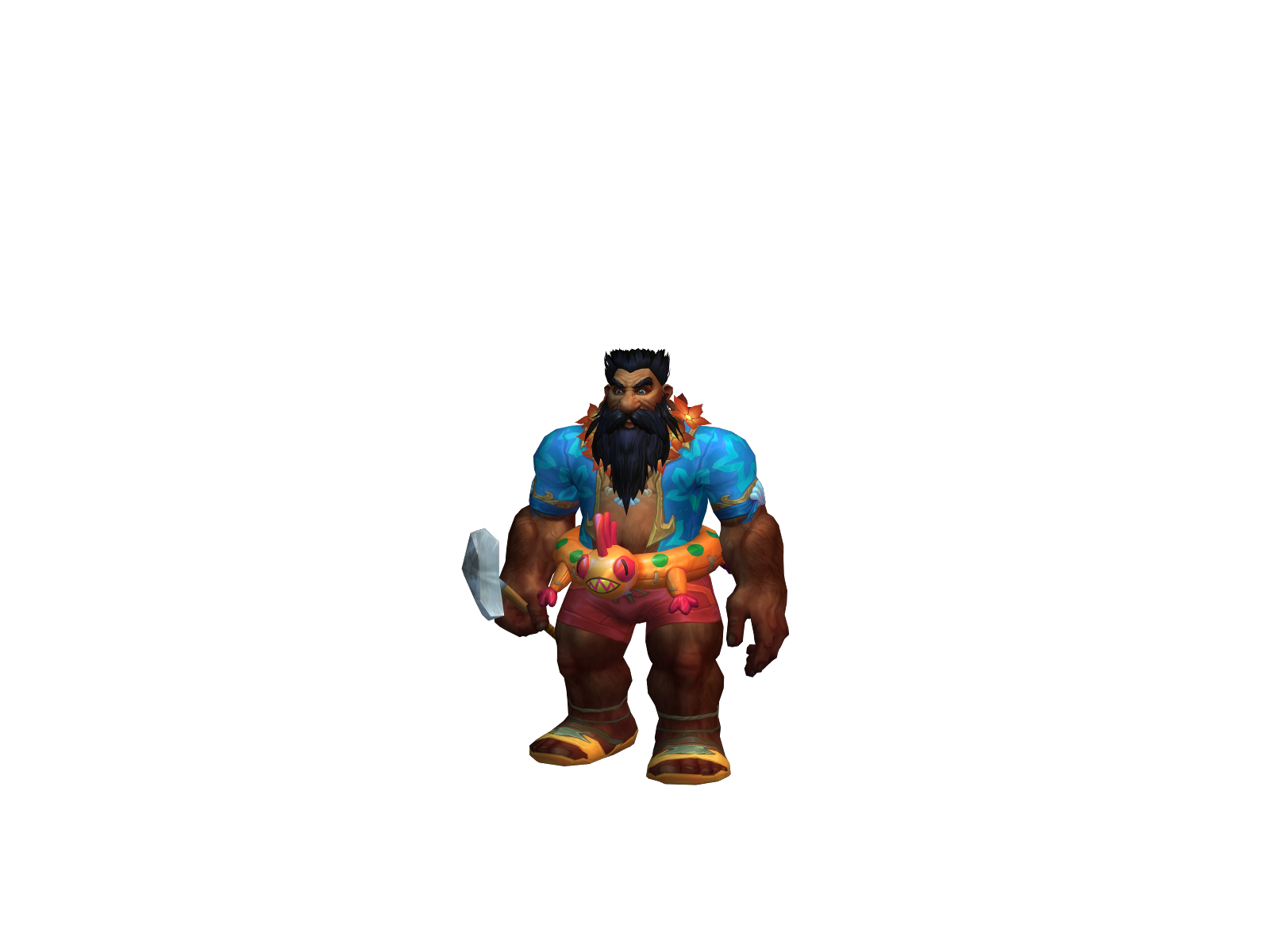 Arcanedream 3D character render