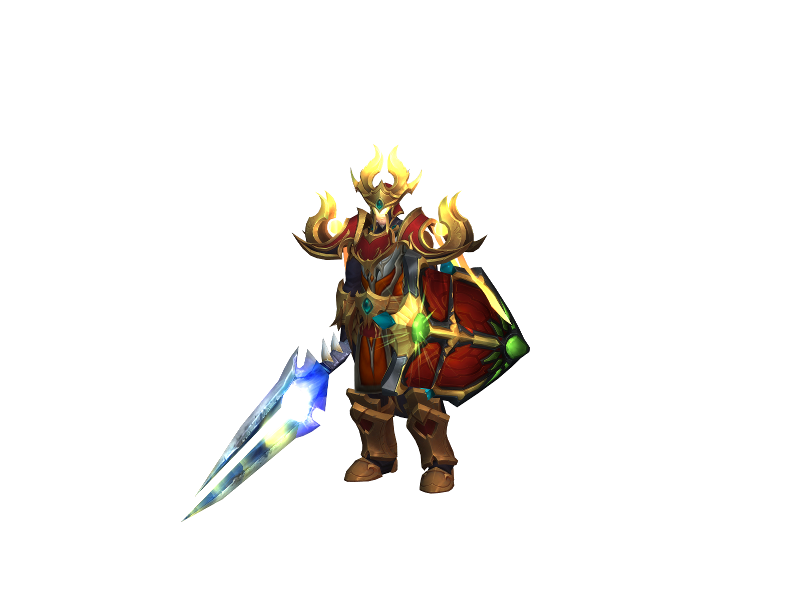 sephîroth 3D character render