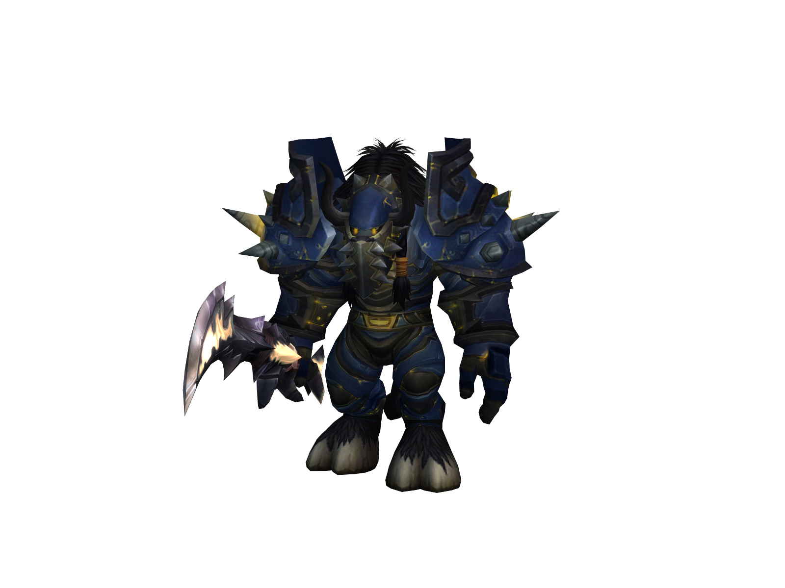 Tarzog 3D character render