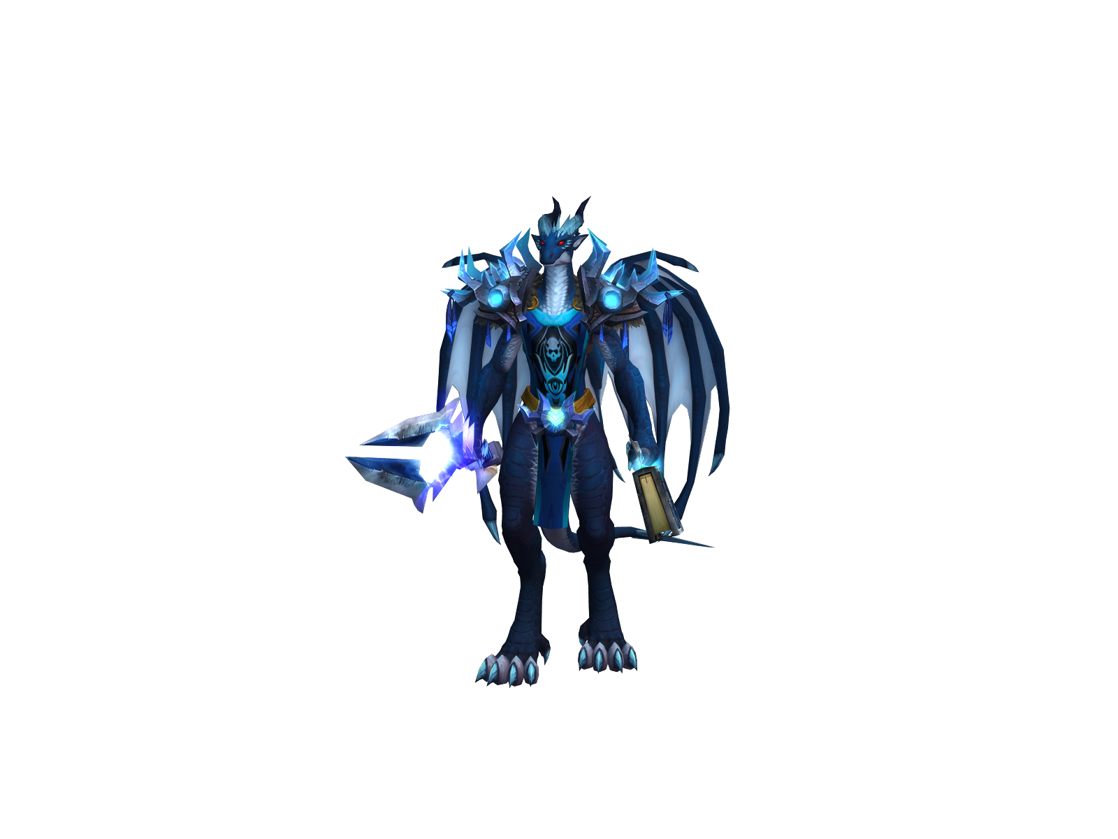 Pomfritter 3D character render