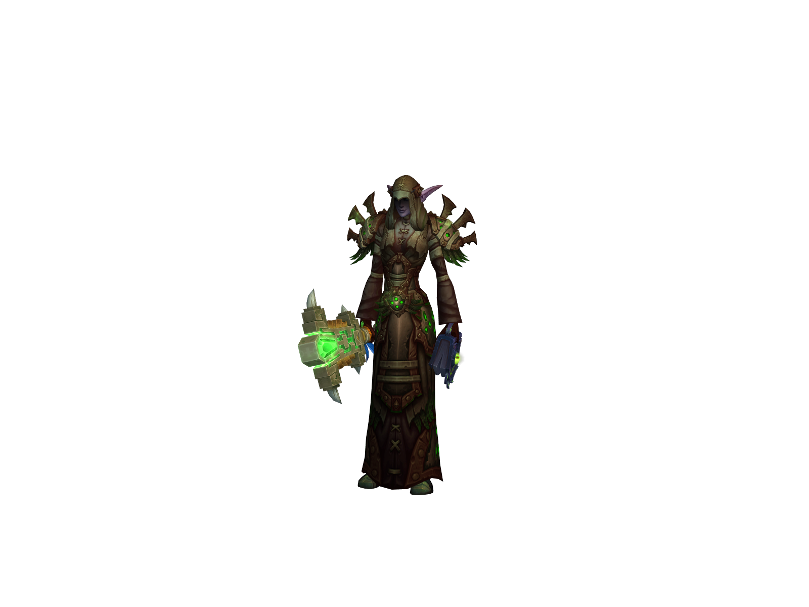 aureole 3D character render