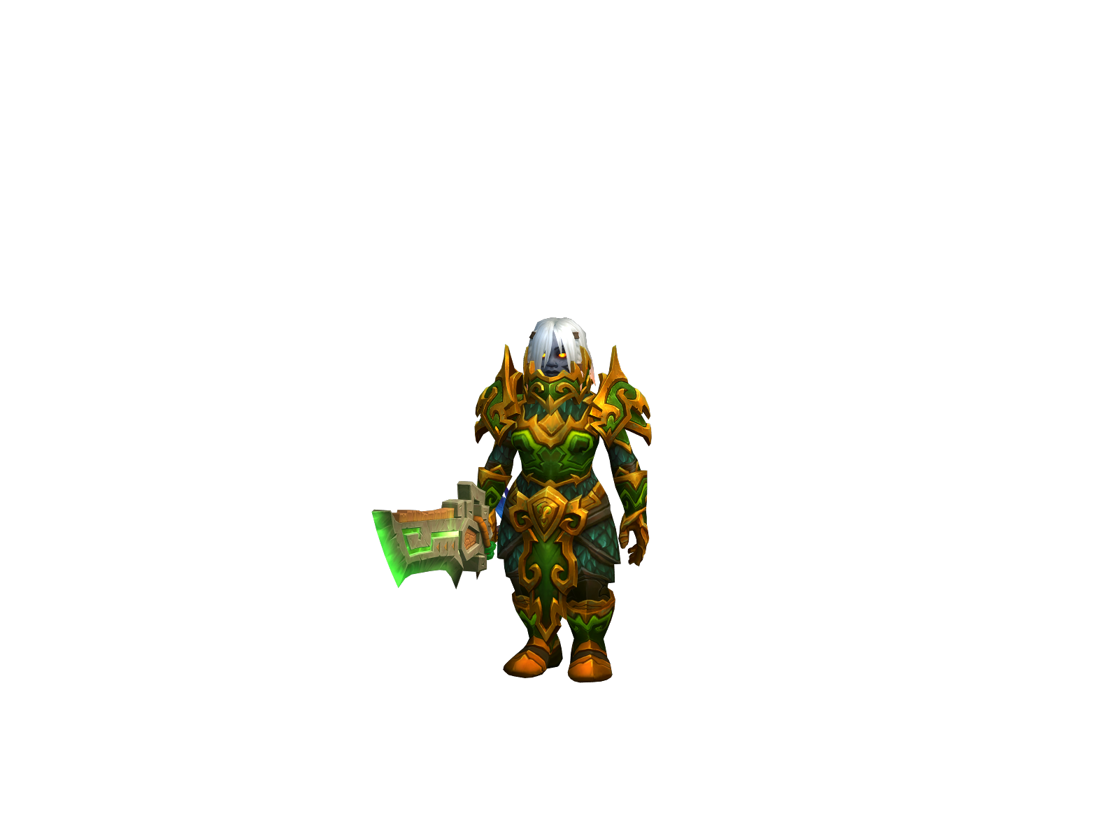 Shuna 3D character render