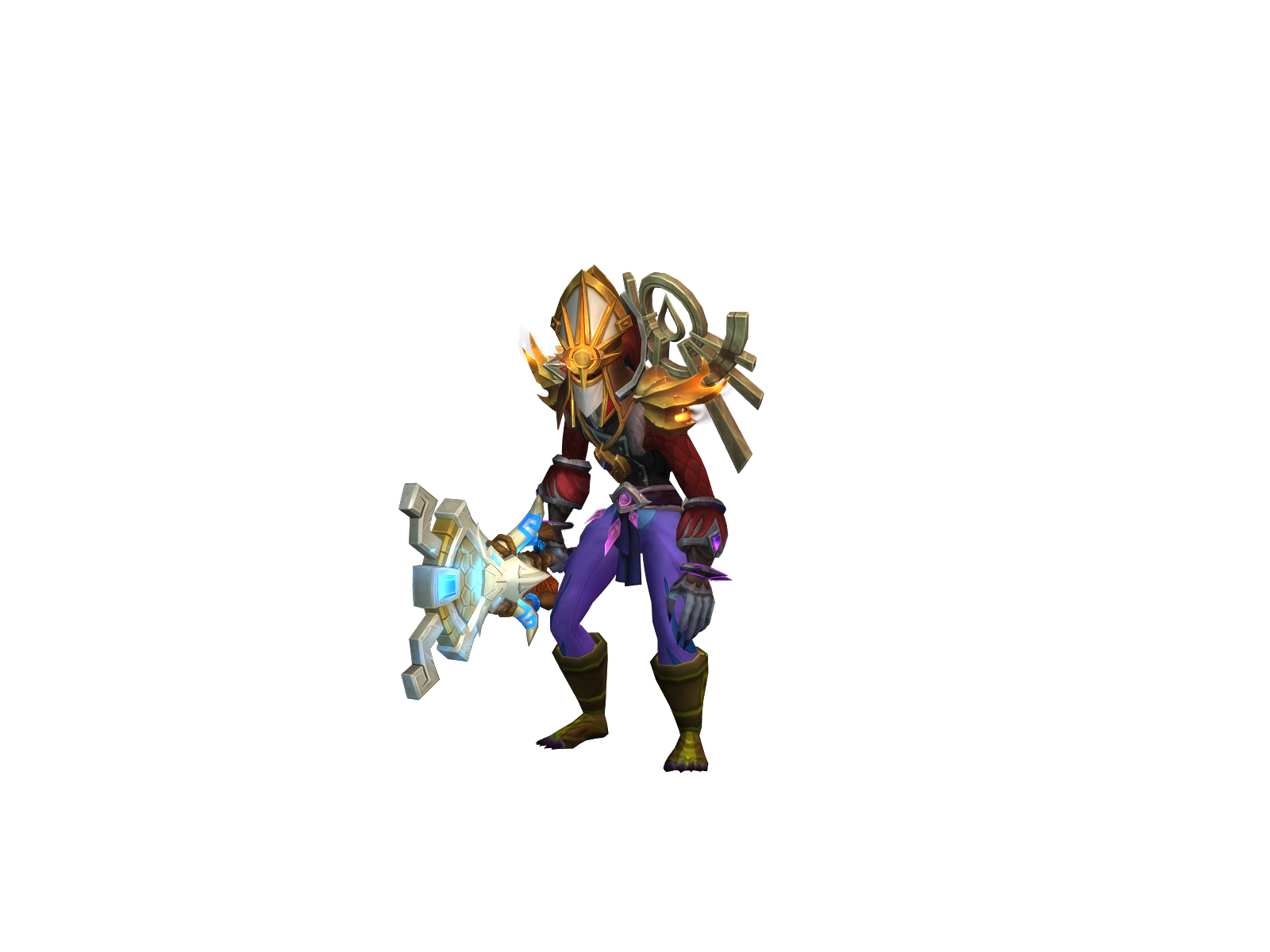 Pundead 3D character render