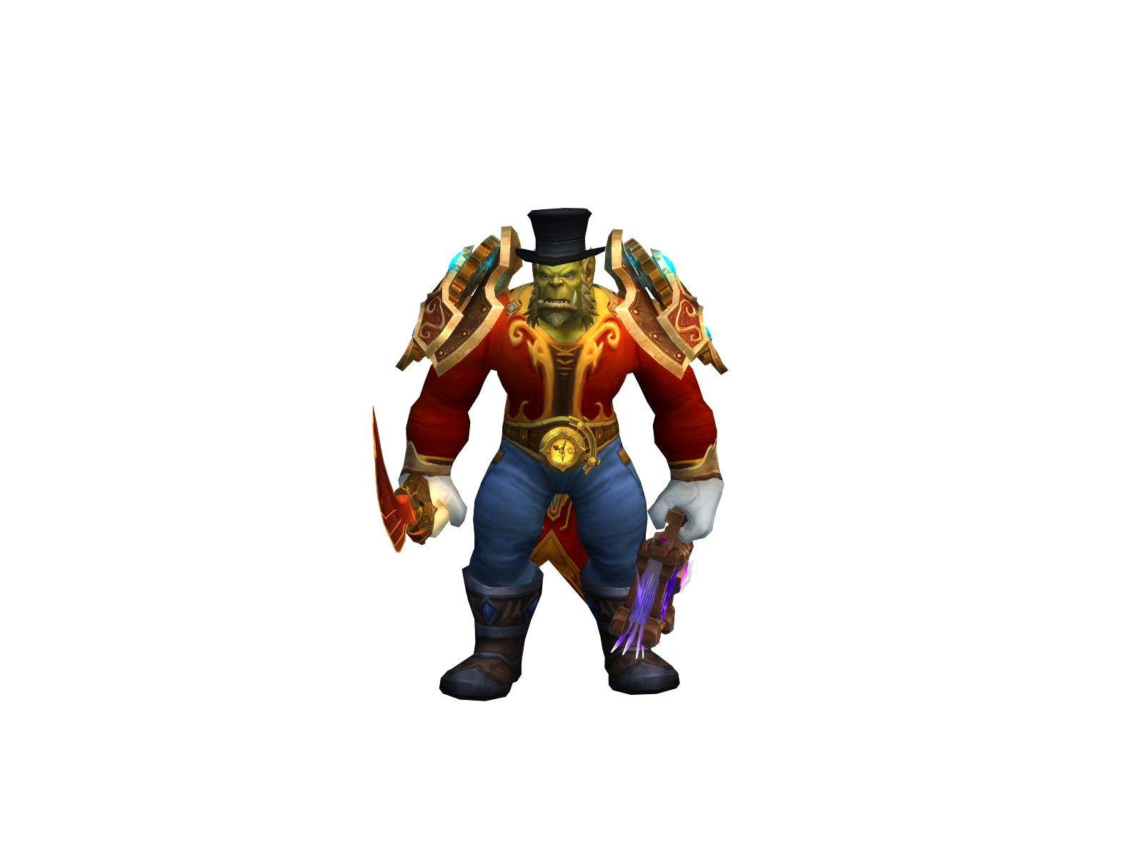 Dziadborowy 3D character render