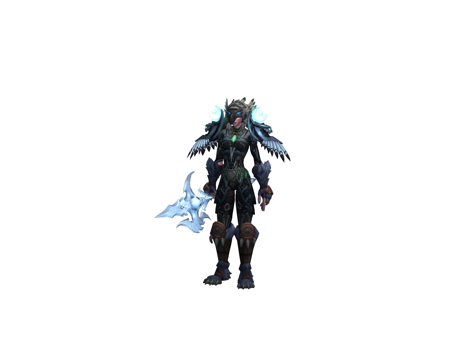 Zylar 3D character render