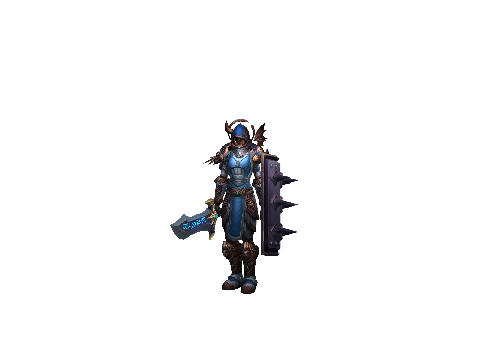 Illuminant 3D character render