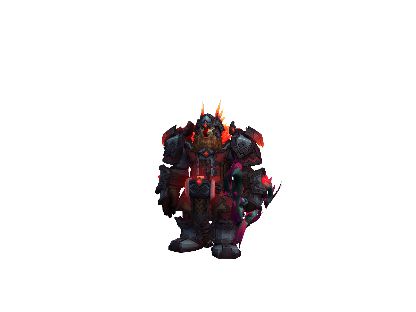 Trigger 3D character render