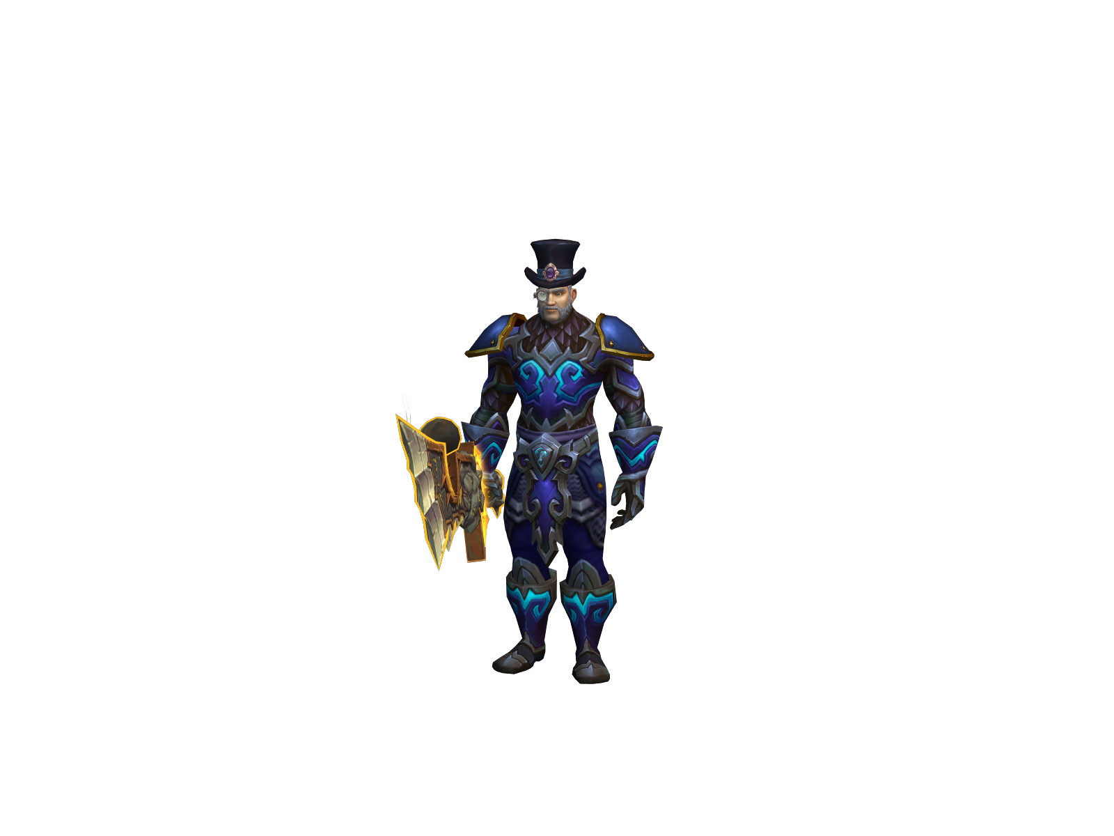 Superhick 3D character render