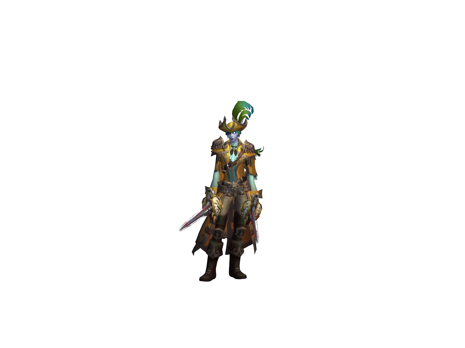 Gothicara 3D character render