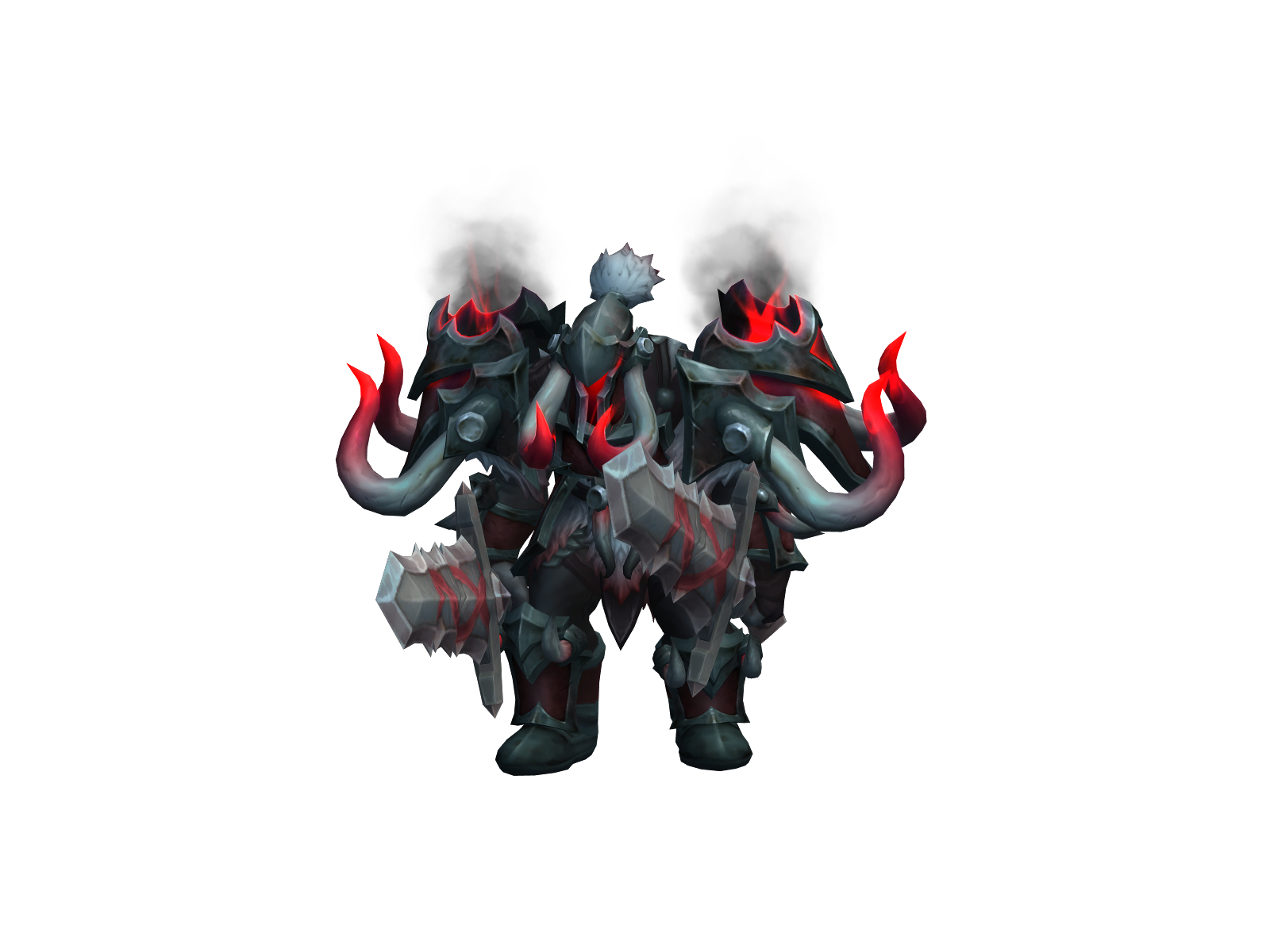 Hellzfury 3D character render