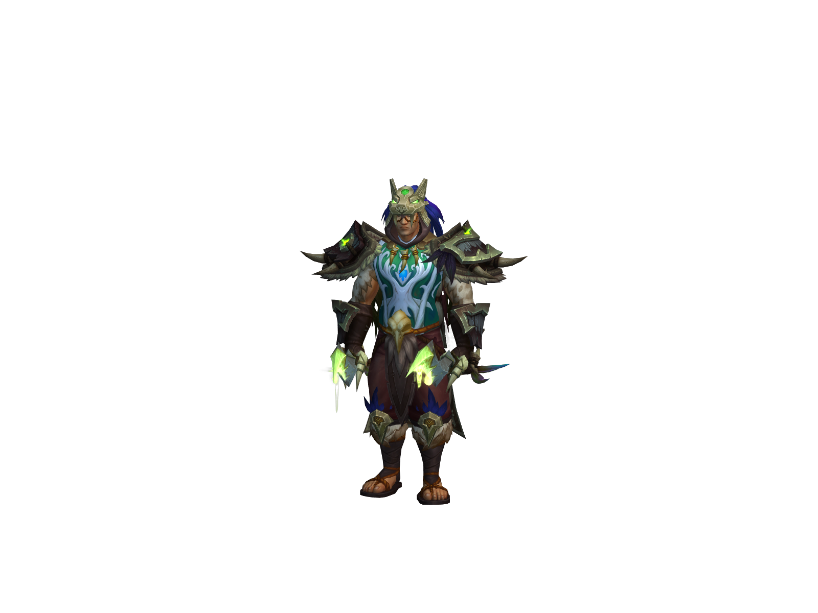 Surinamort 3D character render